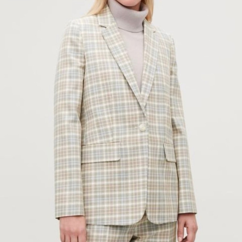 LMT: COS Women’s Checked Fit Blazer